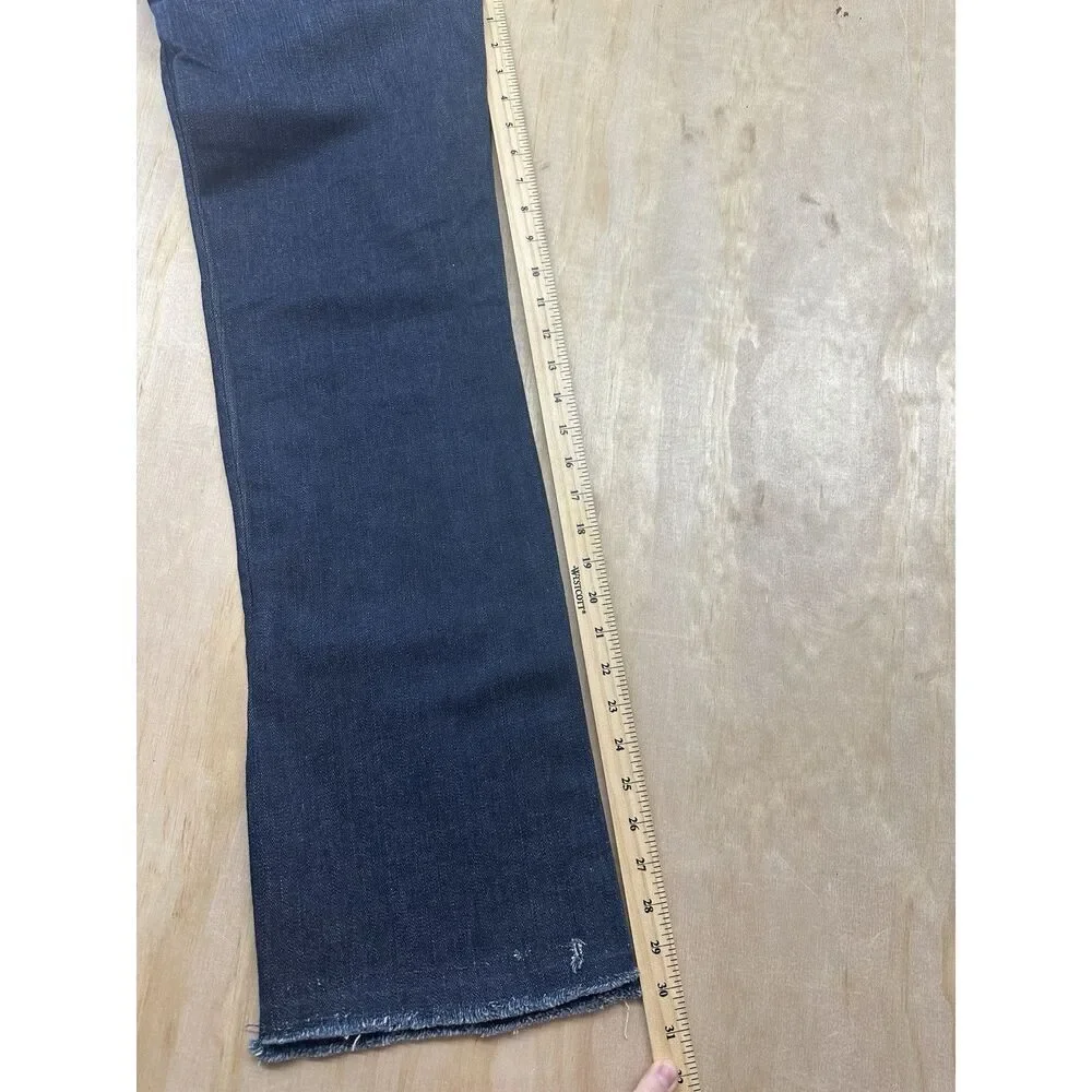 Paige Hillside Premium Denim Jeans Wide Leg 30 Dark Wash‎